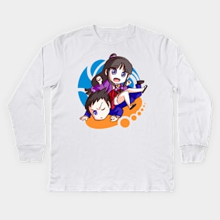 Phoenix and Maya Kids Long Sleeve T-Shirt